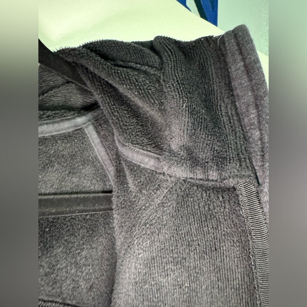 Lululemon Scuba Hoodie *Plush Heathered Core Black / Black - Picture 7 of 9